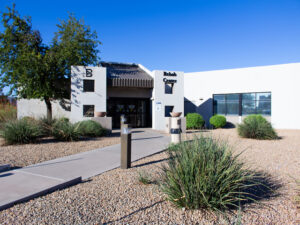 Outside Enterance To Rehab Facility